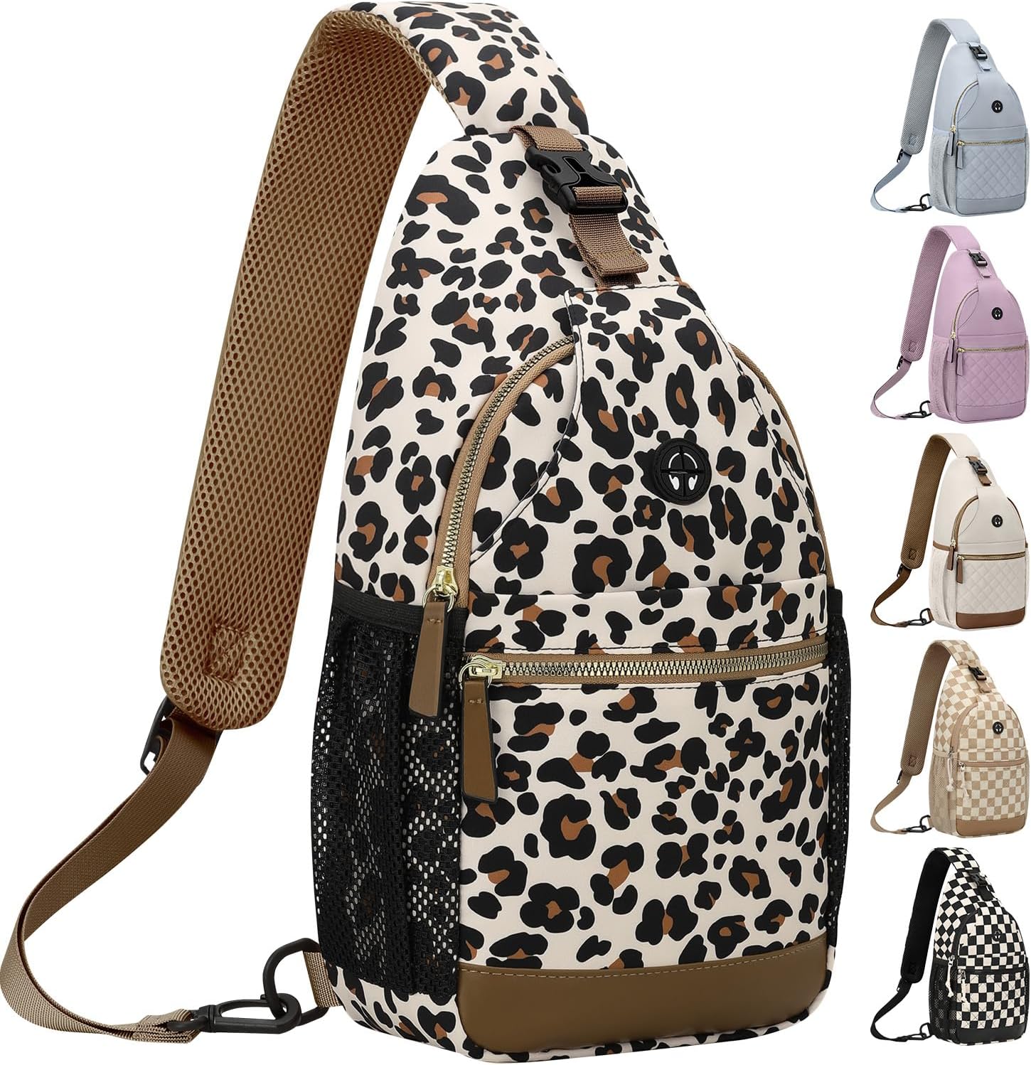 Skiennix Small Crossbody Bag - Versatile Sling Backpack for Travel | Casual Design for Men & Women