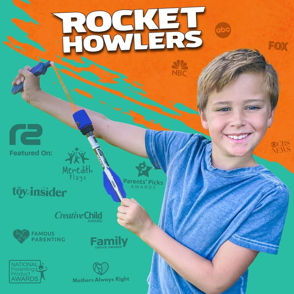 Toy Rocket Launcher - Fun Outdoor Slingshot Rockets for Kids | Perfect Gift for Ages 8+