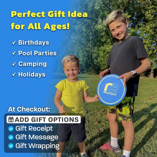 Friisbee Soft Disc Flying Toy - Safe Catch Design | Perfect Outdoor Gift for Kids Ages 3-13