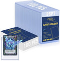 DEDC Top Loader Card Holder - Thick Protective Storage for Trading Cards | 35 Point Rigid Design