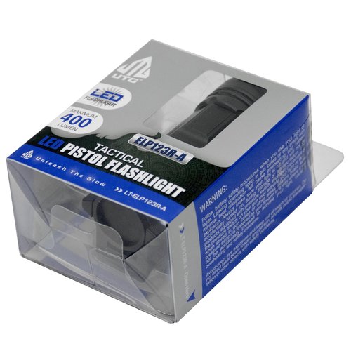 UTG LT-ELP123R-A 400 lm Sub-Compact LED AMBI Pistol Light,Black