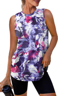 Skiennix Women's Workout Tank Top - Lightweight Sleeveless Athletic Shirt for Running & Yoga