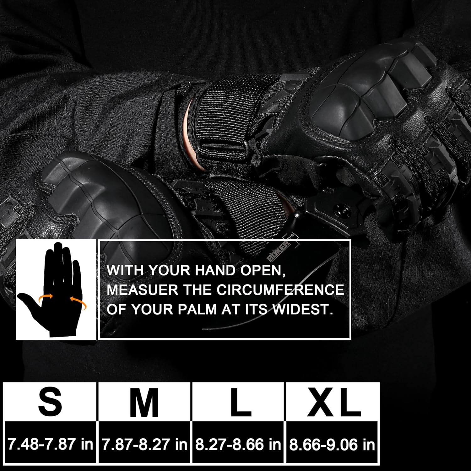 WTACTFUL Tactical Gloves - Rubber Guard Touchscreen Design for Men | Ideal for Airsoft, Motorcycle & Hunting
