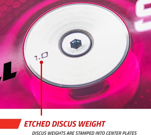 Gill Athletics S6 Spin Disc - Premium Track Discus Training Equipment for Athletes