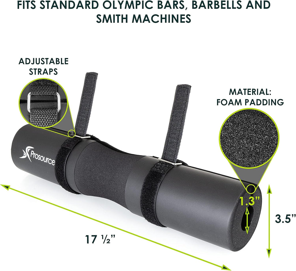 ProsourceFit Barbell Pad - Thick Protective Padding for Neck & Shoulders | Ideal for Squats & Lunges
