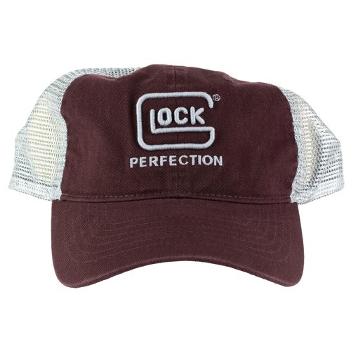 GLOCK AP95881 MAROON MESH RELAXED HAT