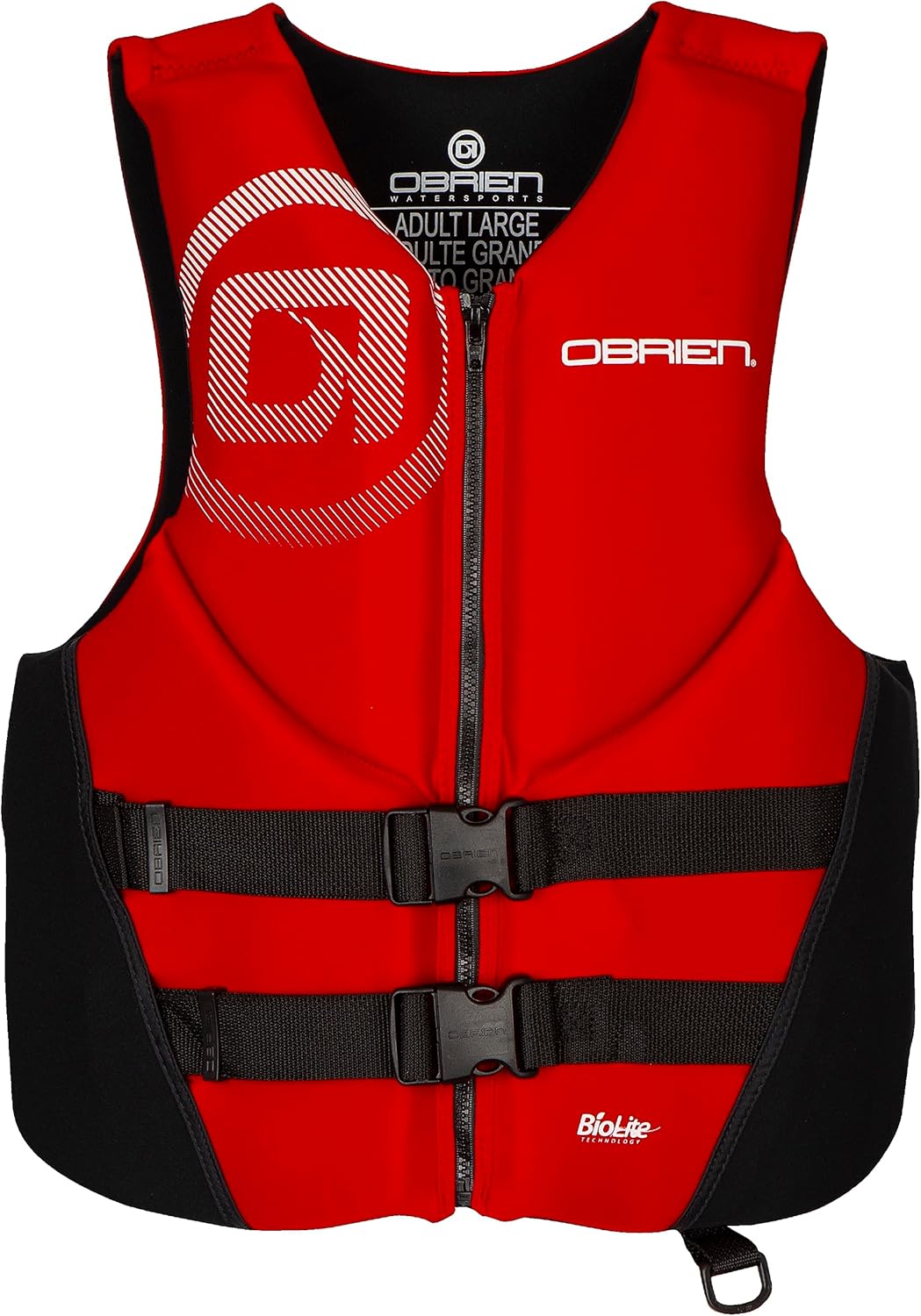 O'Brien Men's Neoprene Life Jacket - USCGA Approved Safety | Comfortable Fit for Water Sports
