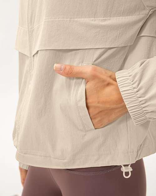 Locachy Women's Athletic Jacket - Lightweight Zip-Up Design for Windproof Sun Protection | Perfect for Workouts