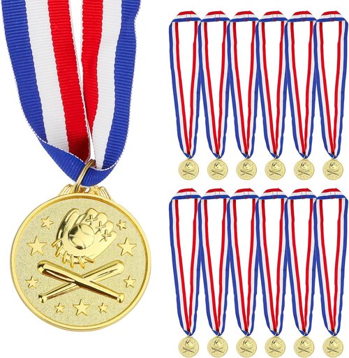 Gold Medals | Olympic Style 1st Place Awards for Sports Competitions - 2 Inches