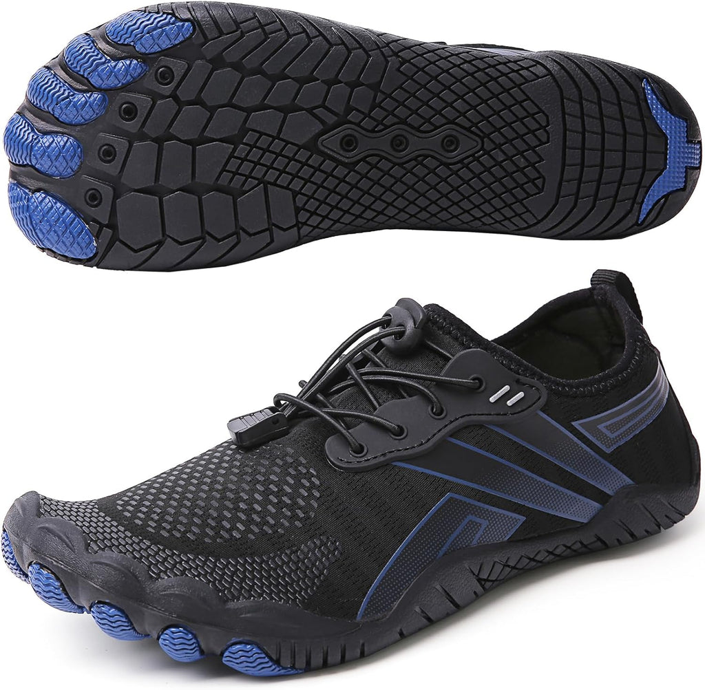 Skiennix Water Shoes - Quick Dry Barefoot Aqua Footwear for Men & Women | Ideal for Beach, Pool, Hiking