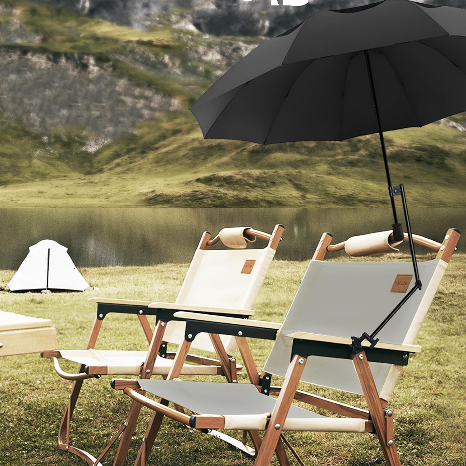 Patio Umbrellas | UPF 50+ 360° Adjustable Shade Umbrella - Versatile Beach & Outdoor Use