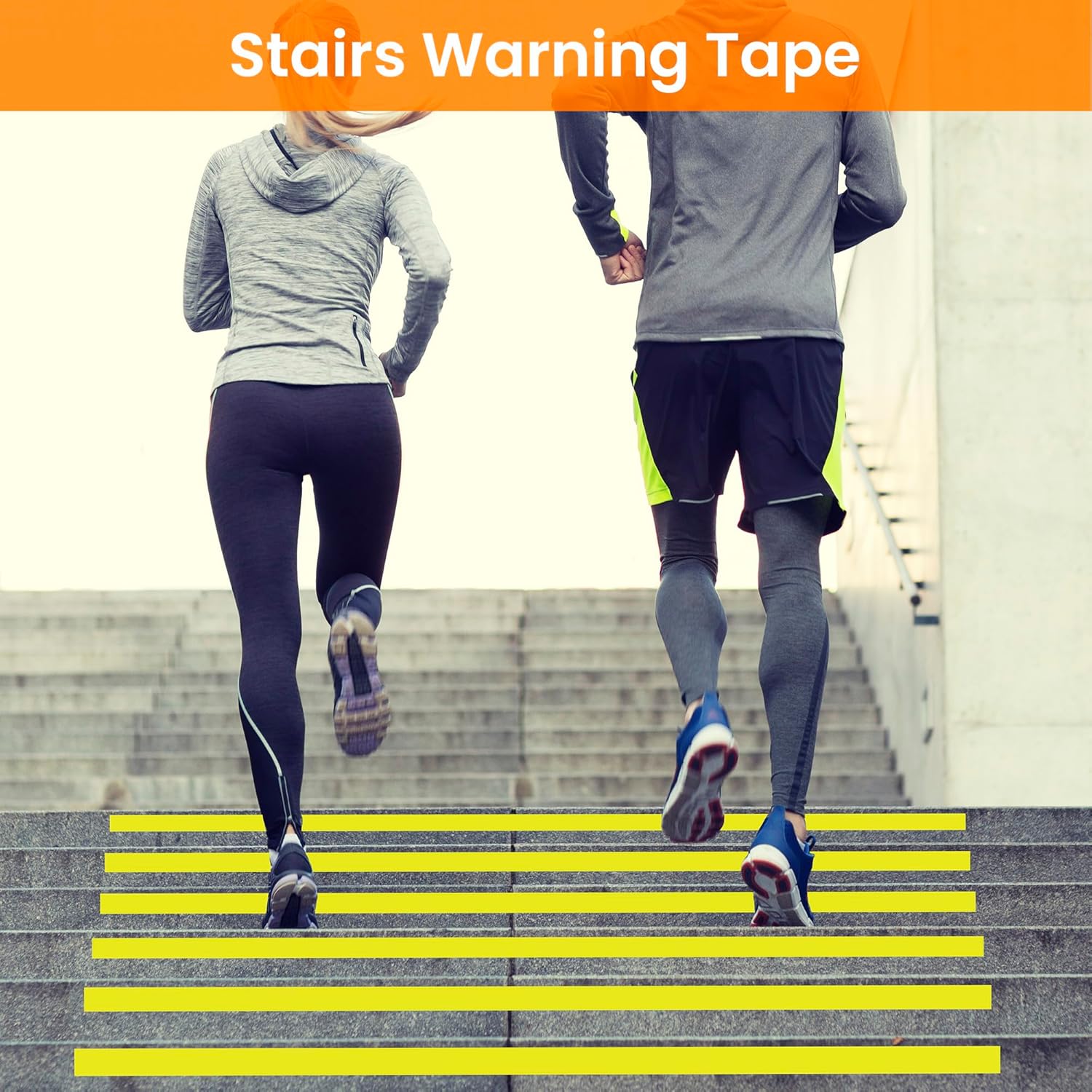 TAPEBEAR Yellow Vinyl Floor Tape - 3" x 36 Yards | Abrasion-Proof & Waterproof Safety Marking