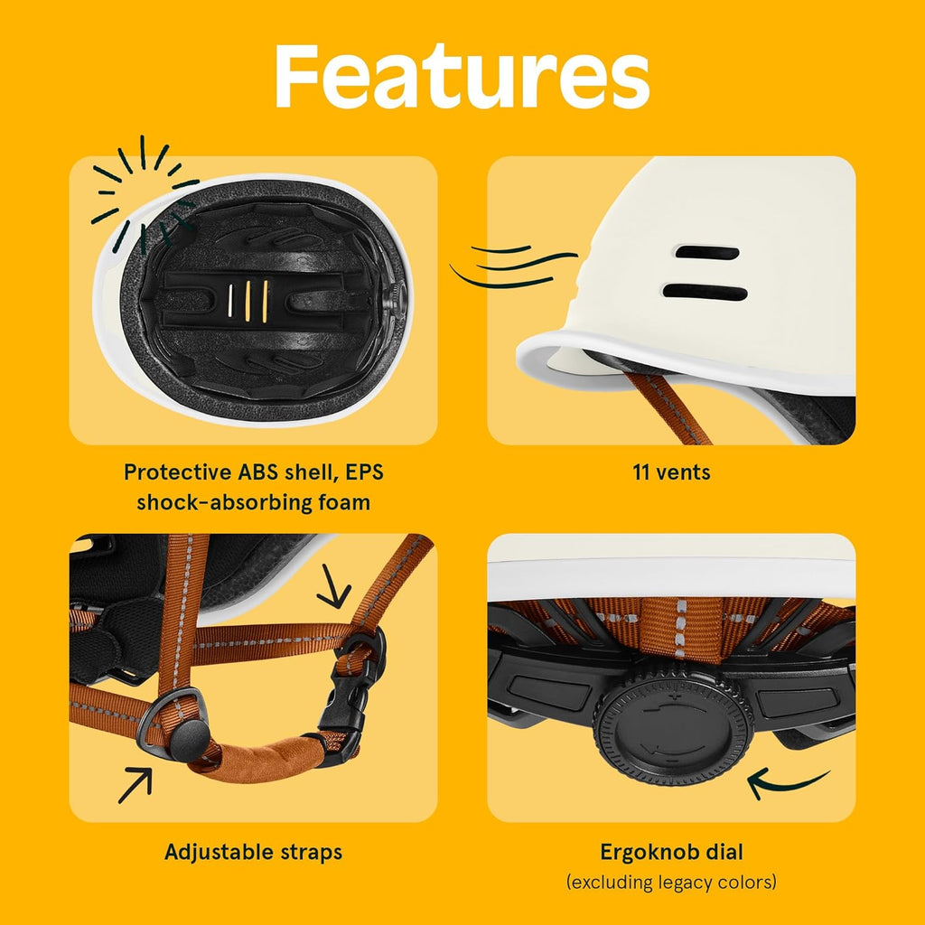 Retrospec Remi Adult Bike Helmet - Adjustable Commuting & Road Biking Helmet for Men & Women