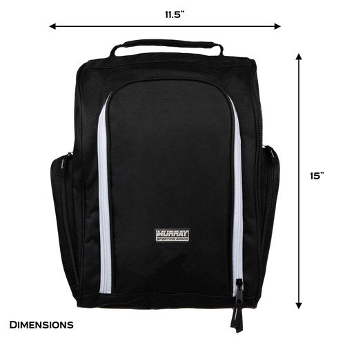 Murray Sporting Goods Golf Shoe Bag - Golf Accessories for Men Black Shoe Carrier Storage Travel Bag Tote