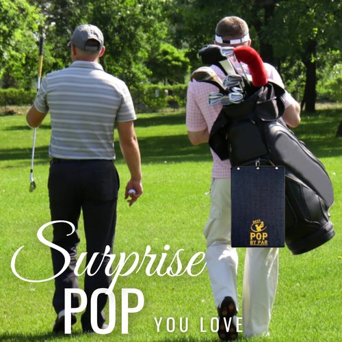 CybGene Pop Gifts Golf Towel, Pop on Father‘s Day, 15.8 x 23.6 inches Microfiber Golf Towel for Golf Bags, Pops Gifts