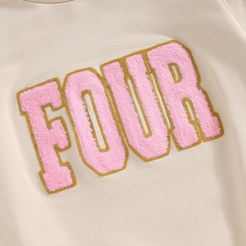 Lamuusaa Toddler Birthday Outfit - Embroidered Sweatshirt for Boys & Girls | Perfect Gift for Ages 1-6