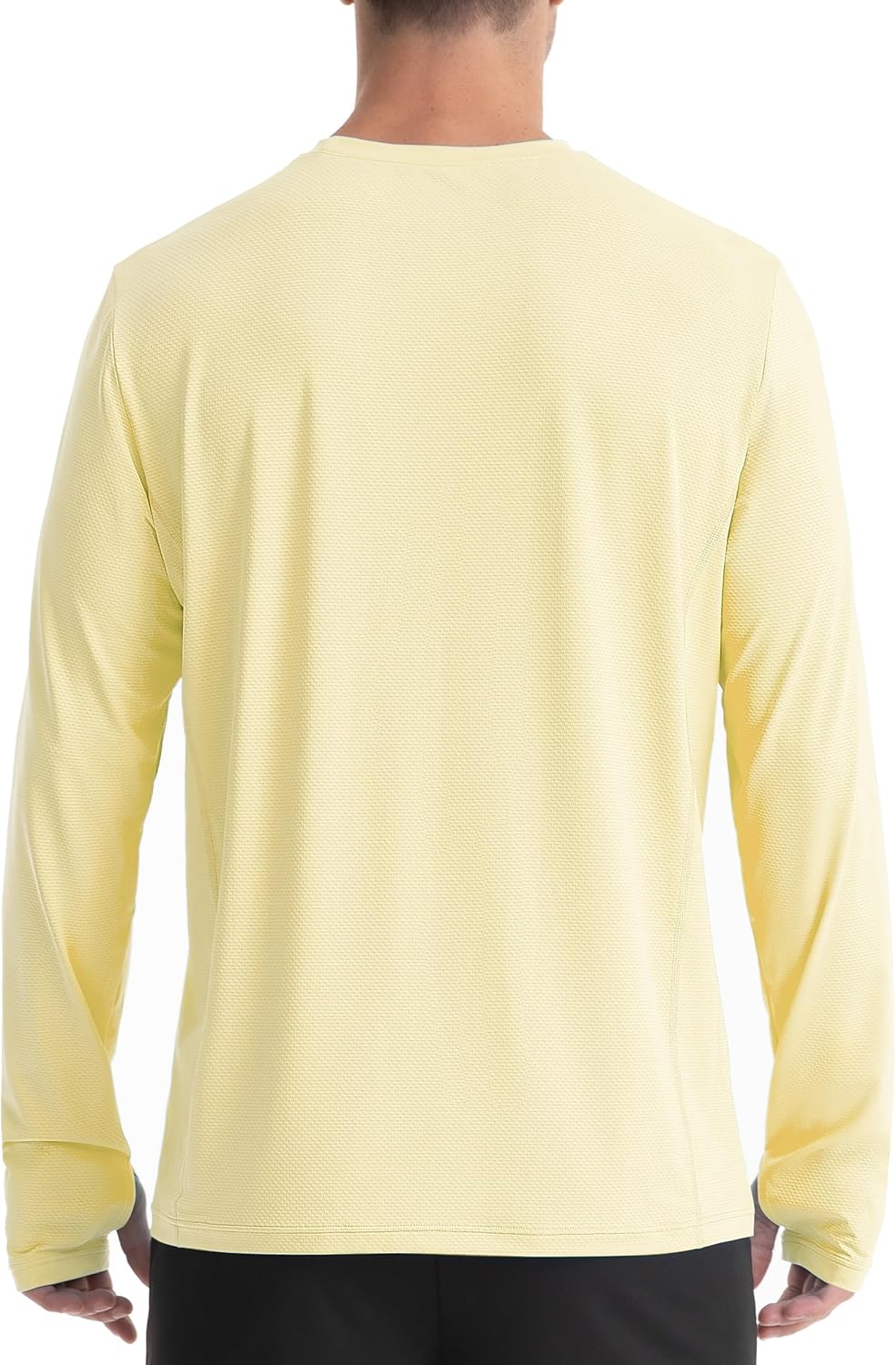 Skiennix Men's UPF 50+ Sun Protection Shirt - UV Long Sleeve Swim Rash Guard | Quick Dry & Lightweight