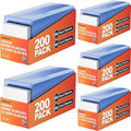 Arjiekwei 1000 Card Sleeves - Premium Hard Plastic Protectors for Baseball & Football Cards | 3"X4" Size