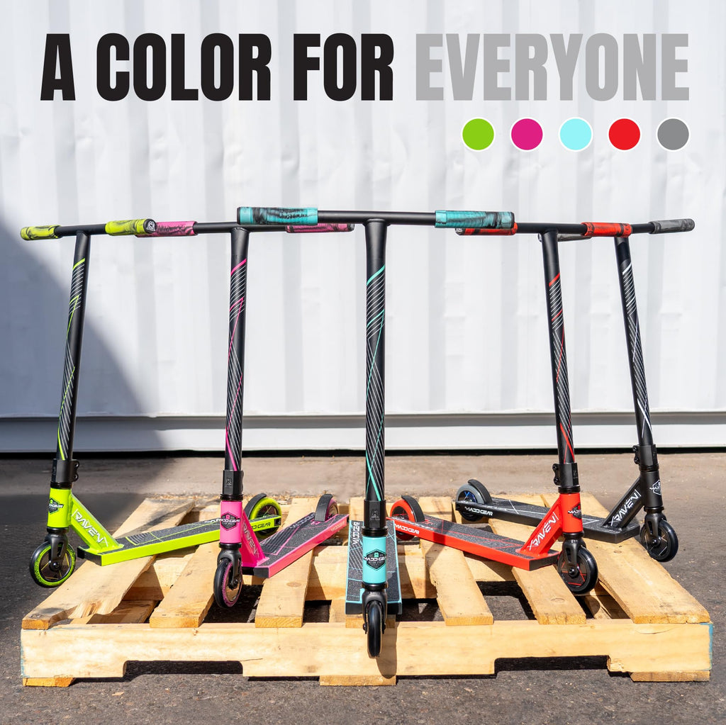 Pro Stunt Scooter - Lightweight Durable Trick Scooter for Skatepark and Street – Easy Assembly – Madd Gear MG1
