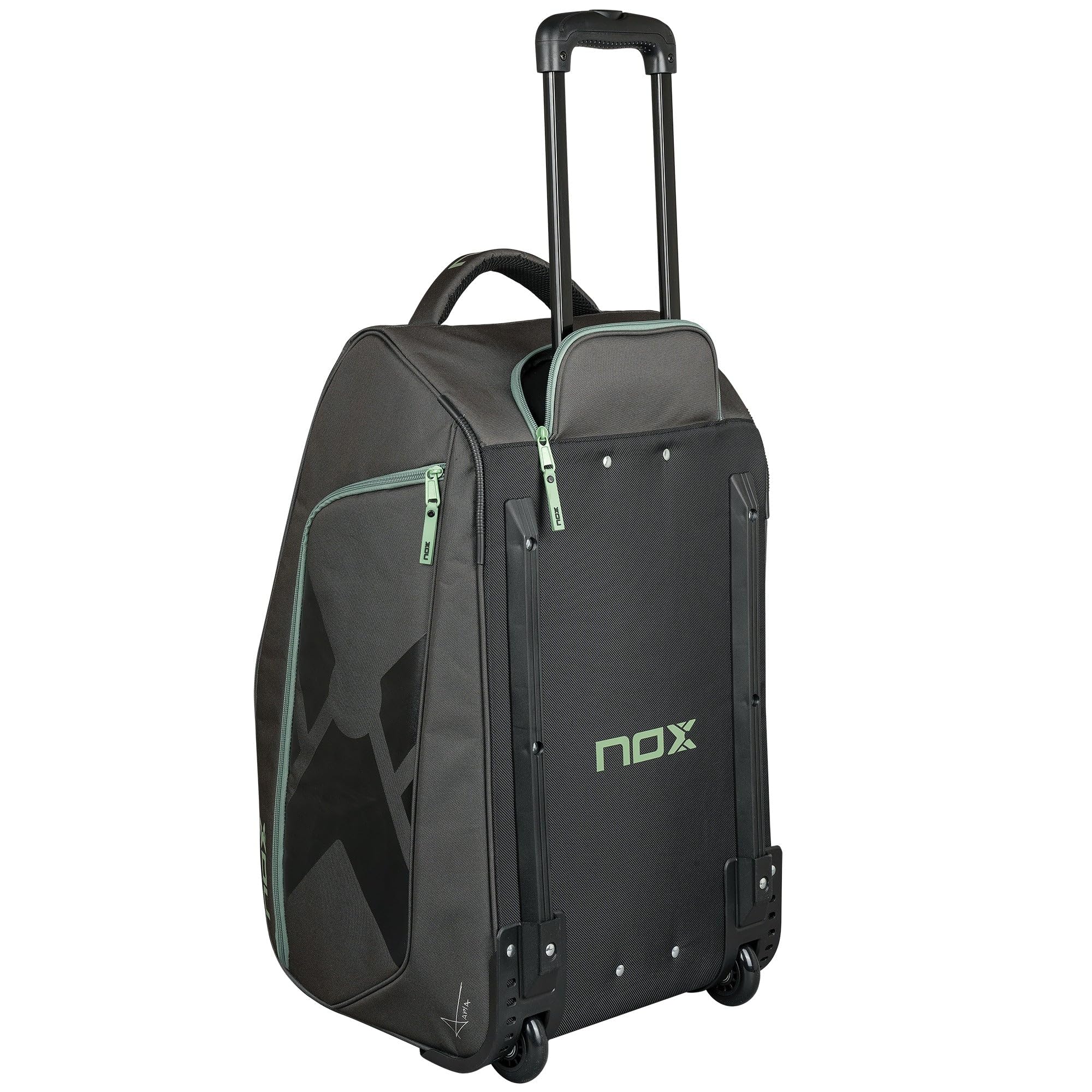 Padel Racket Bag AT10 Competition Trolley | High-Capacity Padel Bag for Men | NOX ThermoTech Thermal Compartment | Multi-Functional Backpack & Shoulder Bag | Holds Up to 3 Padel Rackets & Accessories