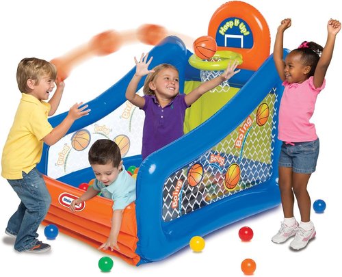 Little Tikes | Hoop It Up Value Pack - Fun Indoor & Outdoor Basketball Set for Kids