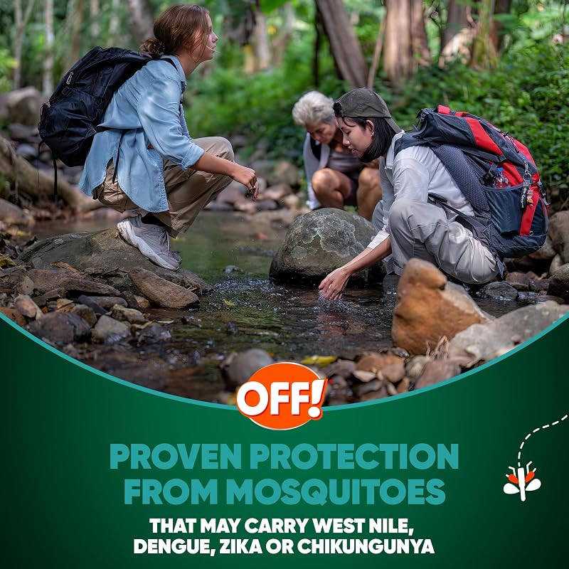OFF! Deep Woods Max Insect Repellent 20% Picaridin - 7.5 oz Aerosol, DEET-Free Up to 10 Hours (Variation: 7.5 Ounce Pack of 1)