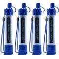 Logest Water Filter Straw - Portable 4-Pack Water Purification Device for Camping & Travel