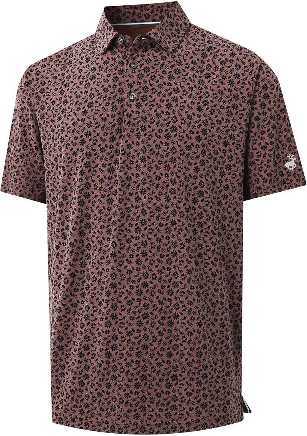 Skiennix Men's Golf Polo Shirt - Short Sleeve Moisture-Wicking Performance | Casual Athletic Fit
