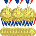 GOLDGE Gold Medals - 36Pcs Champion Awards with Neck Ribbons | 2'' Winner Trophies for Sports Teams