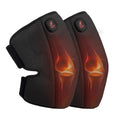 Skiennix Heated Knee Brace - Cordless Heating Pad for Arthritis Relief | 3 Temperature Modes, Black (One Pair)