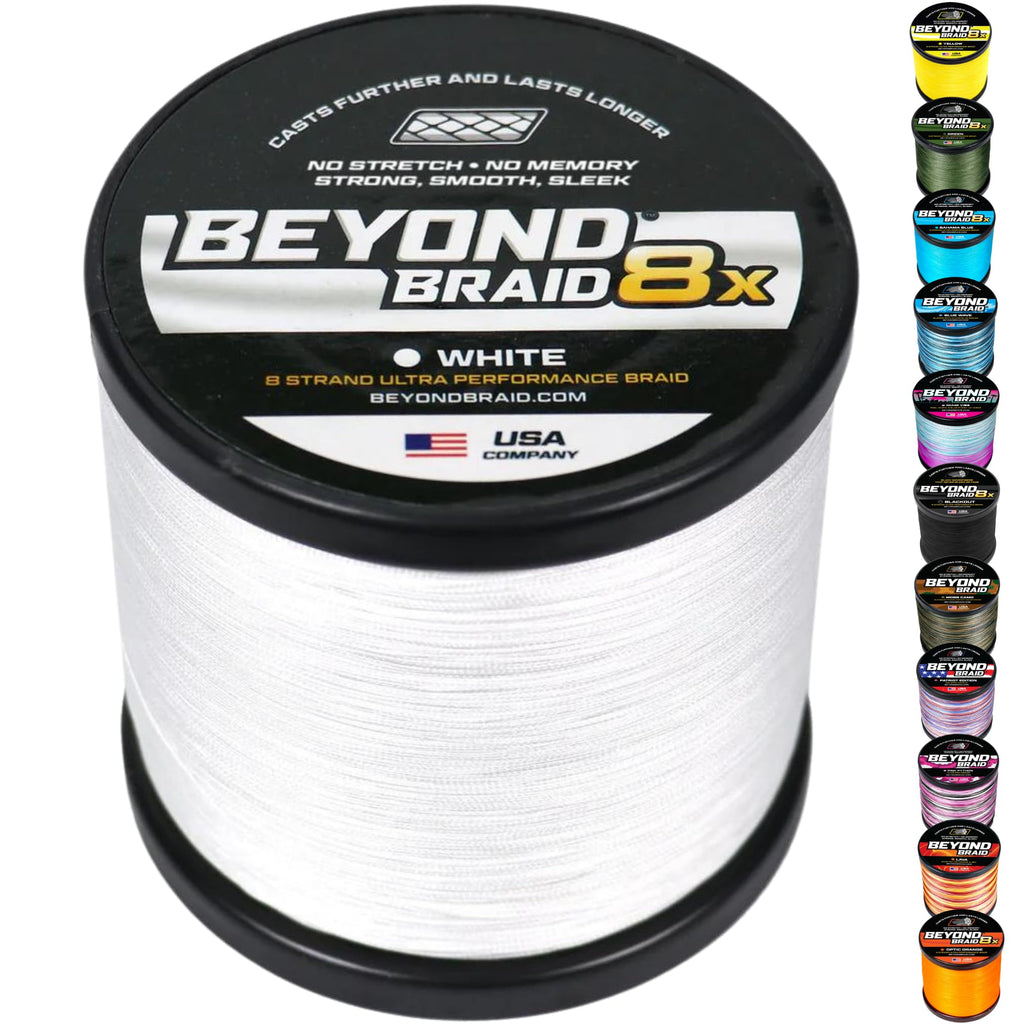 Beyond Braid White 8X Strand 2000 Yards 15LB
