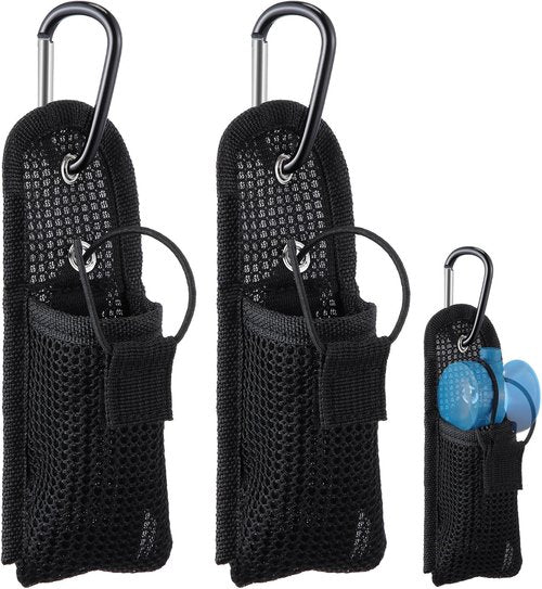 Bear Horn Holster - 2 Pack 1.4Oz Air Horn Holder with Adjustable Elastic Cord | Portable Pouch for Hiking & Safety