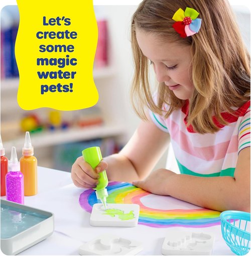 Dan&Darci Aqua Fairy Water Gel Kit - DIY Squishy Maker Set for Kids | Perfect Easter Gift