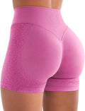 YEOREO Women's Workout Shorts - 4.5" Biker Gym Shorts with Tummy Control & Scrunch Butt Lift