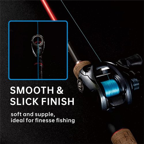 Braided Fishing Line - 8 Strands, Abrasion Resistant, No Stretch, High Visibility for Saltwater & Freshwater