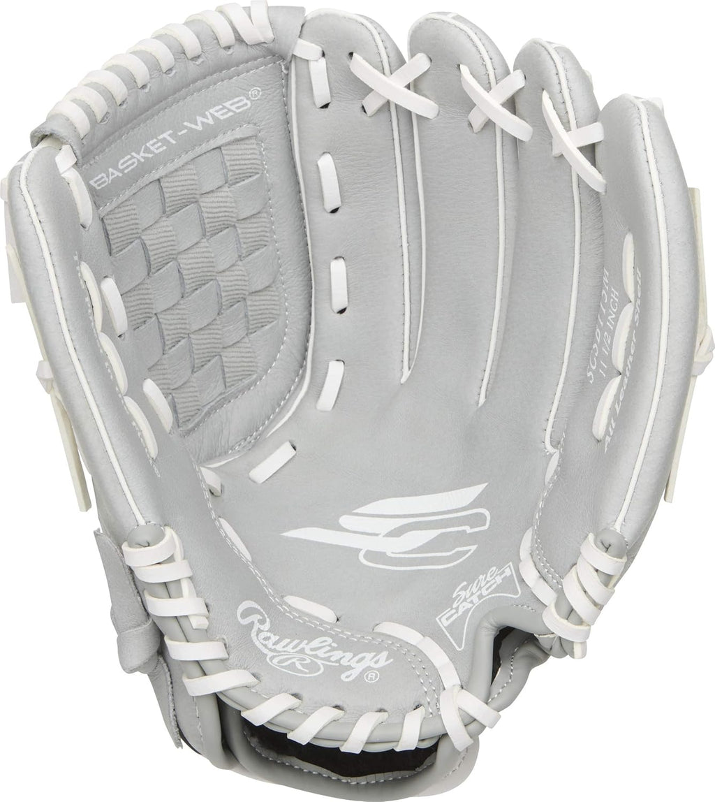 Rawlings Sure Catch Series Youth Softball Glove - Sizes 10" to 12.5" | Multiple Styles Available