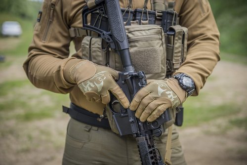 Helikon-Tex Range Line, Range Tactical Gloves, Multicam/Coyote A, X Large/Regular