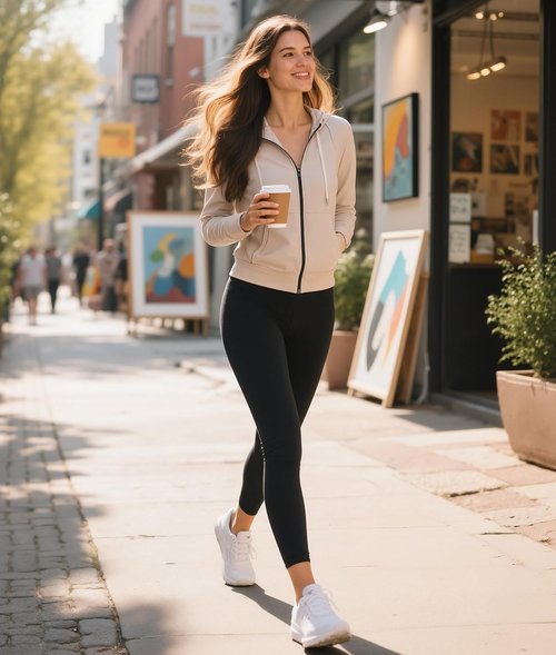 NEW YOUNG Leggings for Women - High Waisted Tummy Control | 3 Pack with Pockets for Yoga & Workout