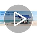 Blue Whale-Shaped Beach Sun Shade Canopy - Family UV Protection Tent
