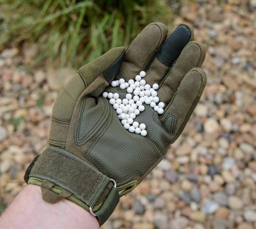 Bioshot Biodegradable Airsoft BBS .28g Super Slick Polish - Seamless Competition Match Grade for All 6mm Airsoft Guns and Accessories (4500 Rounds, White) by Bioshot