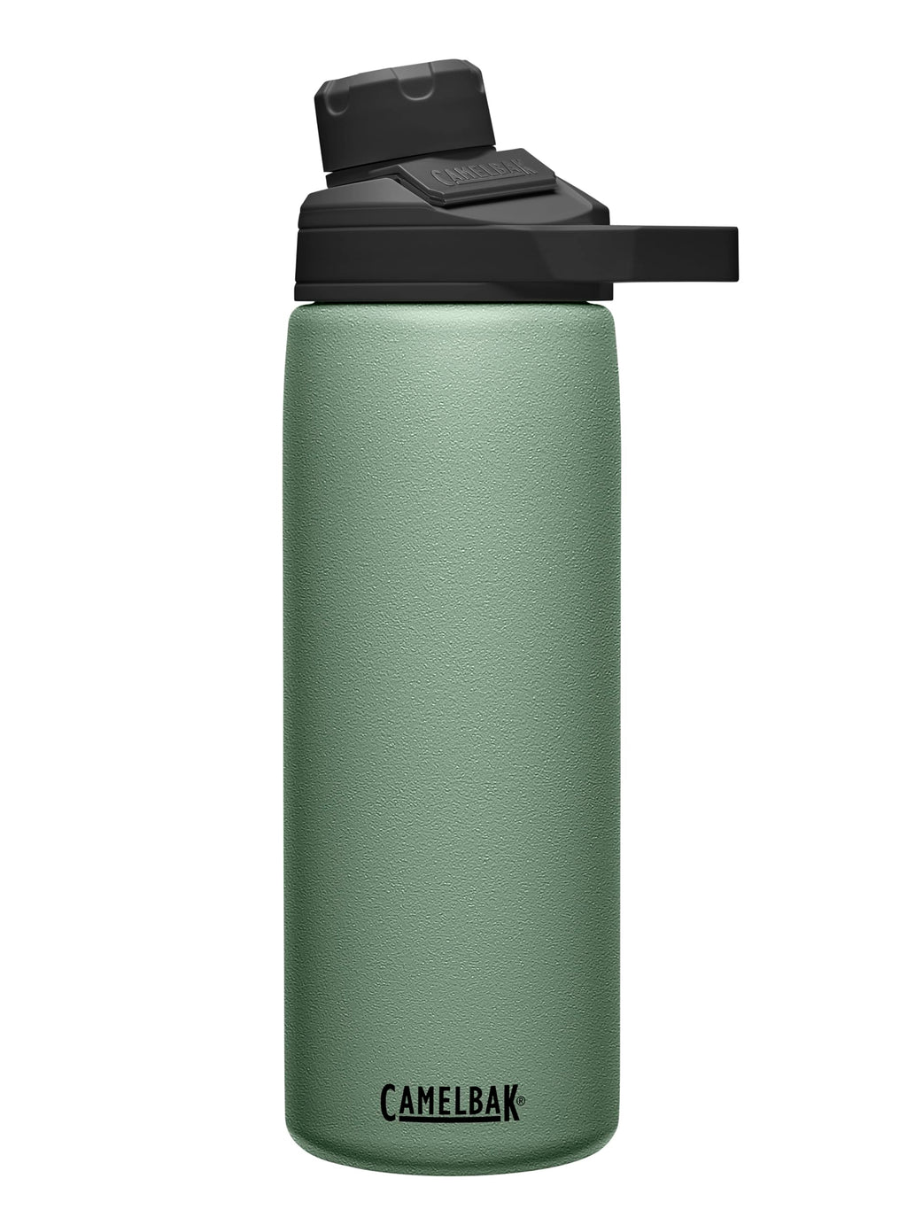 CamelBak Chute Mag Vacuum Insulated Stainless Steel Water Bottle, Magnetic Leak Resistant Cap for Everyday Hydration, 20oz, Moss