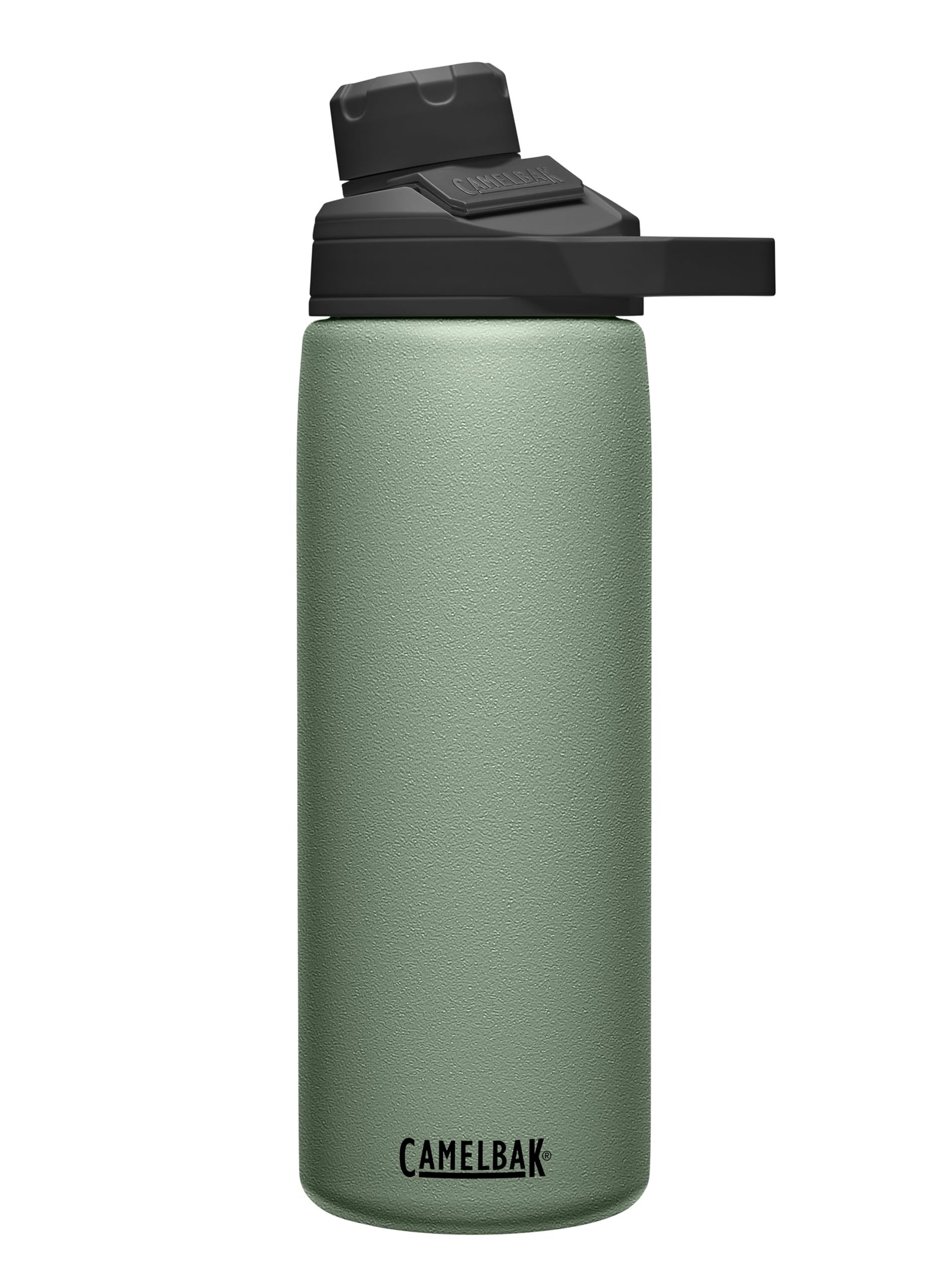 CamelBak Chute Mag Vacuum Insulated Stainless Steel Water Bottle, Magnetic Leak Resistant Cap for Everyday Hydration, 20oz, Moss