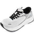 JACKSHIBO Wide Toe Box Shoes Women Arch Support Wide Sneakers for Running Walking Athletic Tennis Orthopedic Plantar Fasciitis Workout with Thick Cushion Zero Drop Sole Width Shoes White