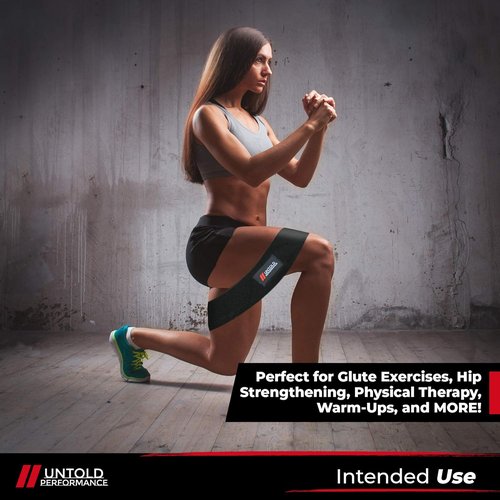 Heavy Resistance Bands - Premium Hip Bands for Strength, Flexibility & Glute Workouts