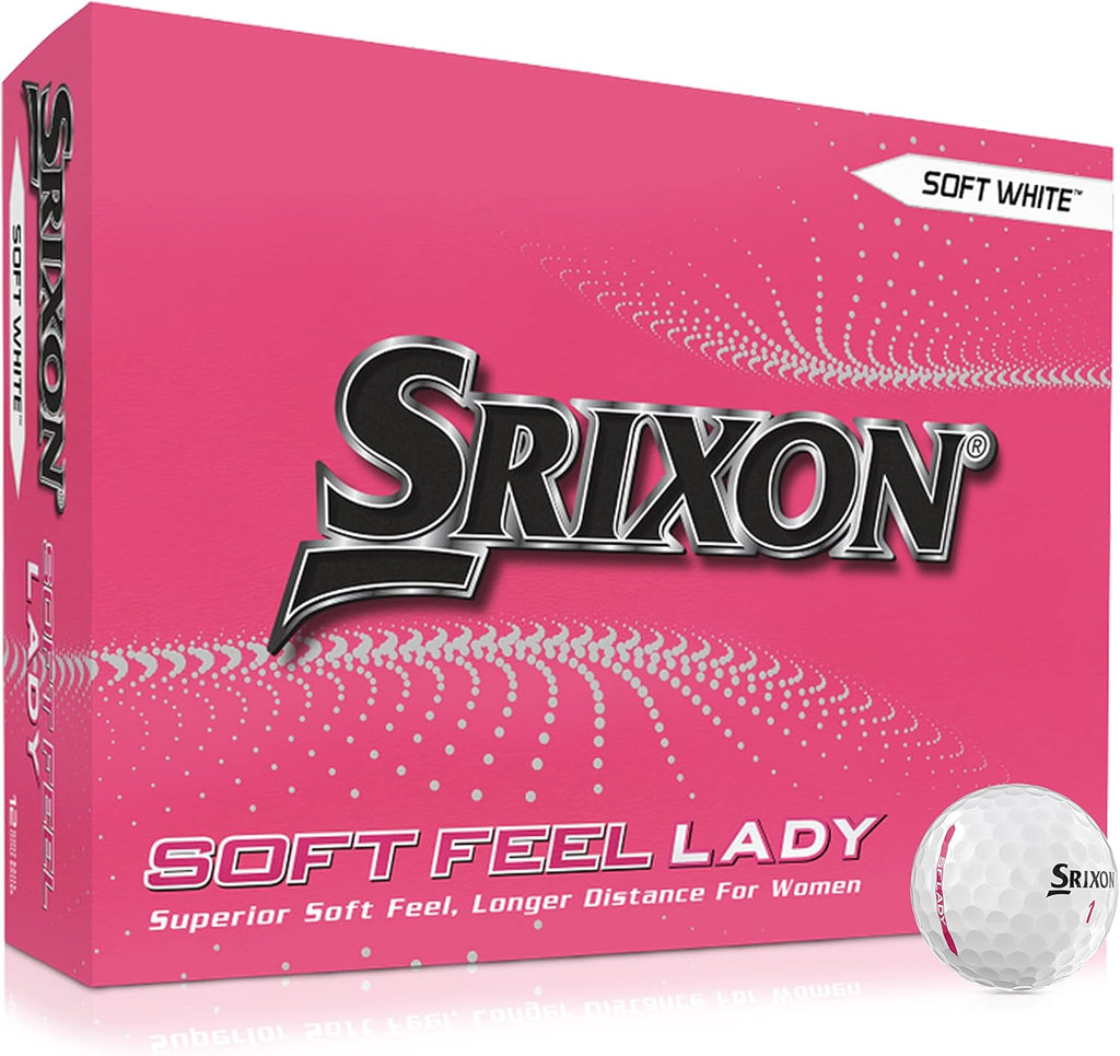 Srixon Soft Feel Golf Balls - Premium Performance for Women | Enhanced Distance & Control