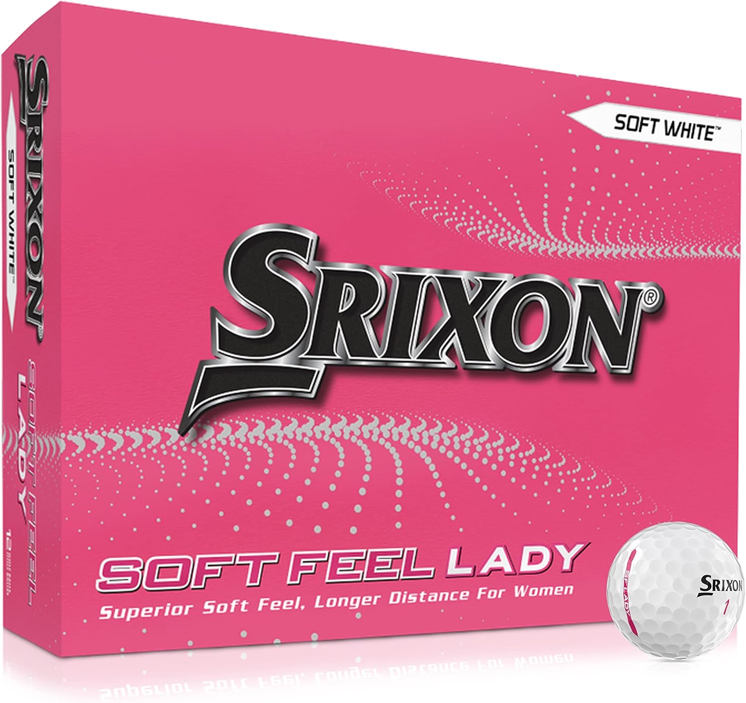 Srixon Soft Feel Golf Balls - Premium Performance for Women | Enhanced Distance & Control