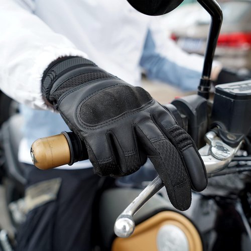 AXBXCX Motorcycle Gloves for Men - Ultimate Protection & Touchscreen Capability | Durable Outdoor Gear