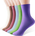 IDEGG Women's Crew Socks - Soft Cotton Athletic Socks for Running & Casual Wear | Above Ankle Design