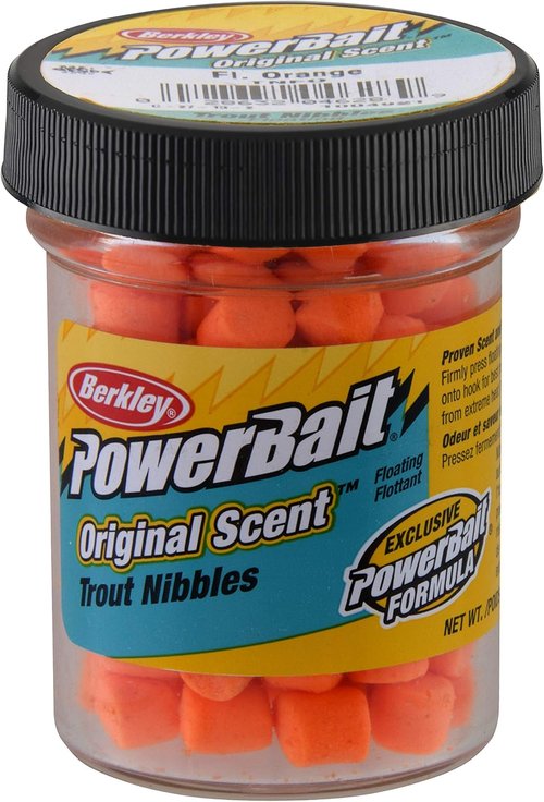 Berkley PowerBait Trout Nibbles - Premium Fishing Dough Bait for Enhanced Catching | 1.75 oz