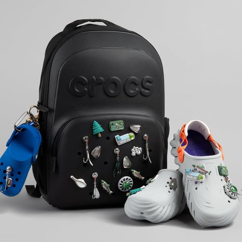 Crocs Classic Backpack - Personalize with Jibbitz Charms | Nightshade Color, One Size